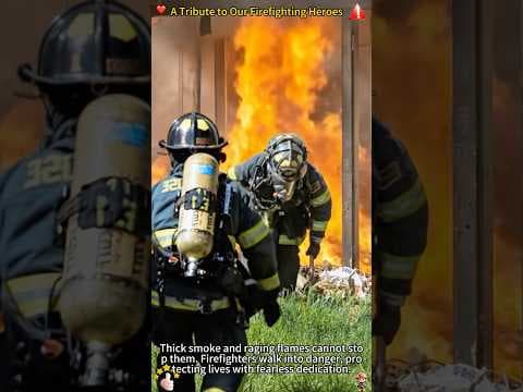 Firefighters on the front lines